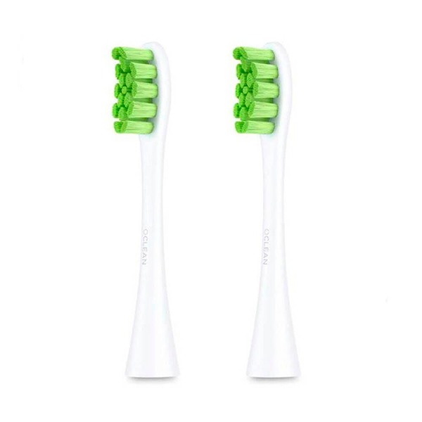 

Набір насадок для Oclean P1S5 Toothbrush Heads 2 pcs White/Green, Toothbrush Heads White/Green 2pcs P1S5