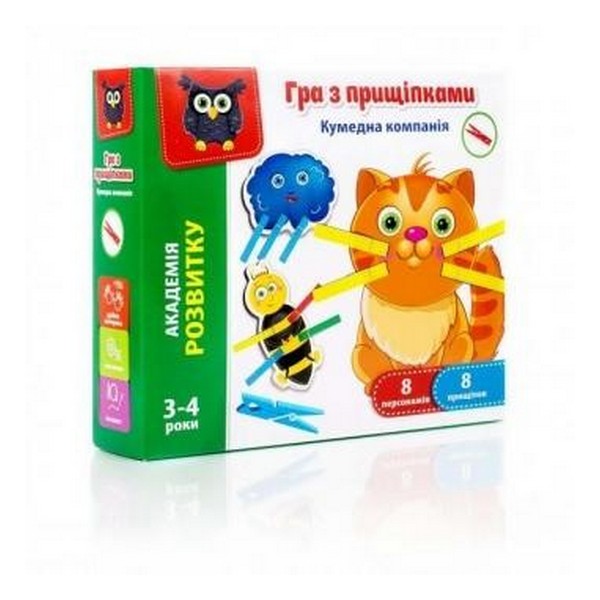 Gra Dlya Samih Malenkih Vladi Toys Gra Z Prishipkami Smishna Kompaniya Ukr Vt5303 14 Na Mta Ua Kupiti Za Najkrashoyu Cinoyu