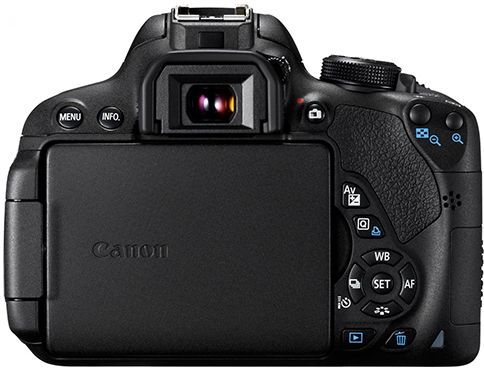 Відслідковування рухливих об'єктів в Canon EOS 700D kit (18-55mm) DC III