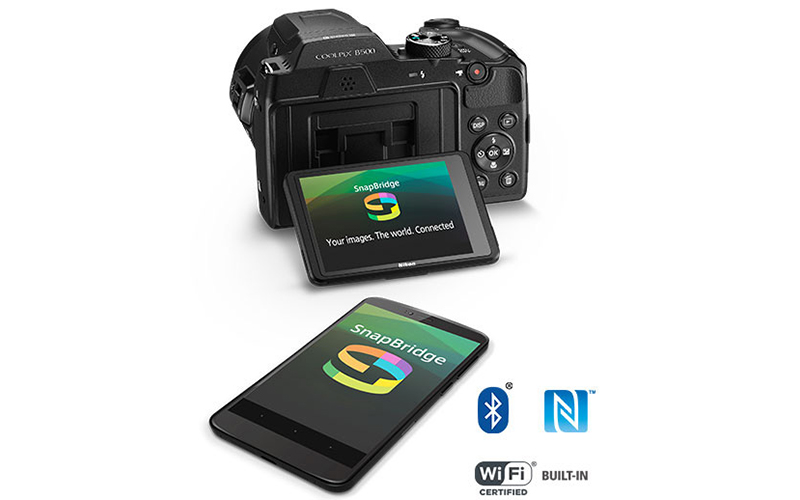 Програма Snapbridge у фотоапараті Nikon Coolpix B500
