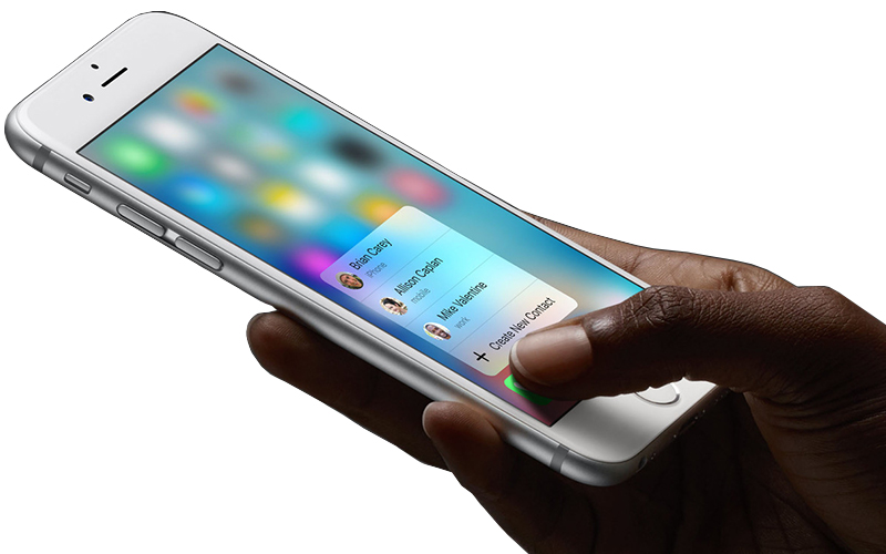 Технологія 3D Touch в Apple iPhone 6s Plus 128GB