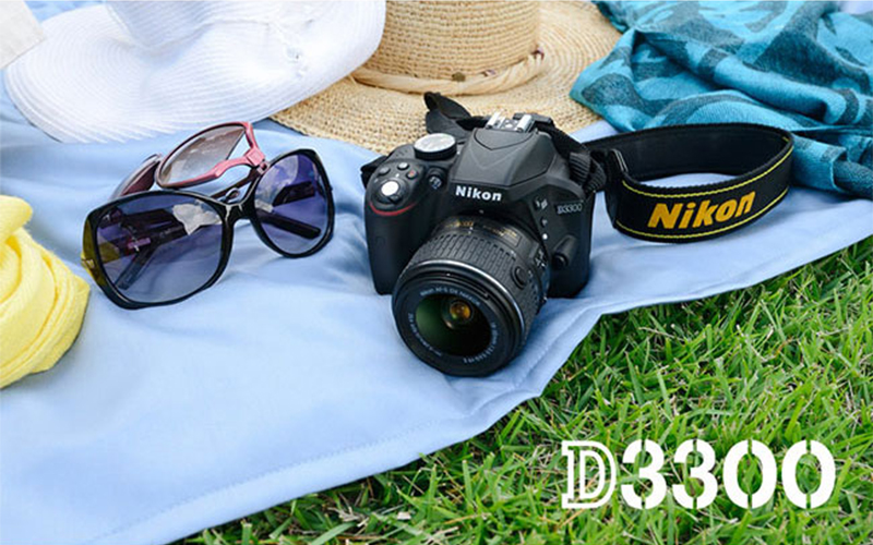 Купити фотоапарат Nikon D3300 kit (18-55mm VR 2) + (55-200mm VR 2) в Мультимедіа