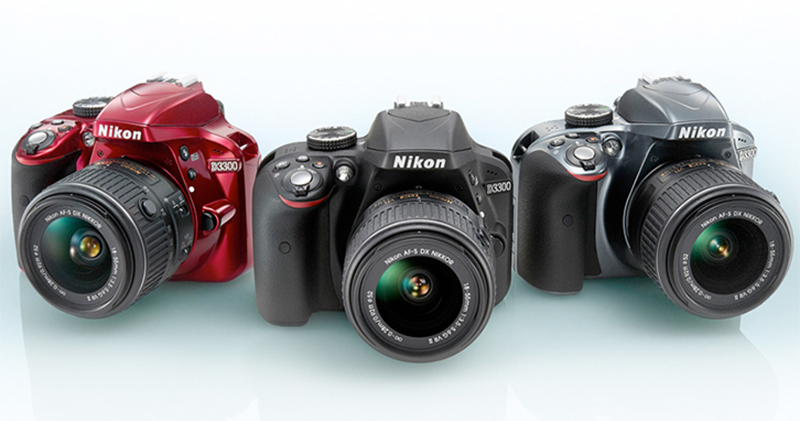Замовити фотоапарат Nikon D3300 kit (18-55mm VR 2) + (55-200mm VR 2) в Мультимедіа