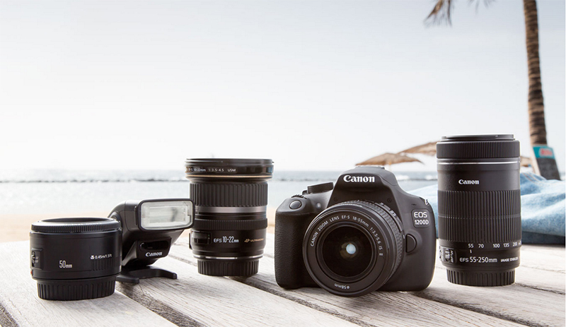 Замовити фотоапарат Canon EOS 1200D kit (18-55mm) IS VUK в Мультимедіа