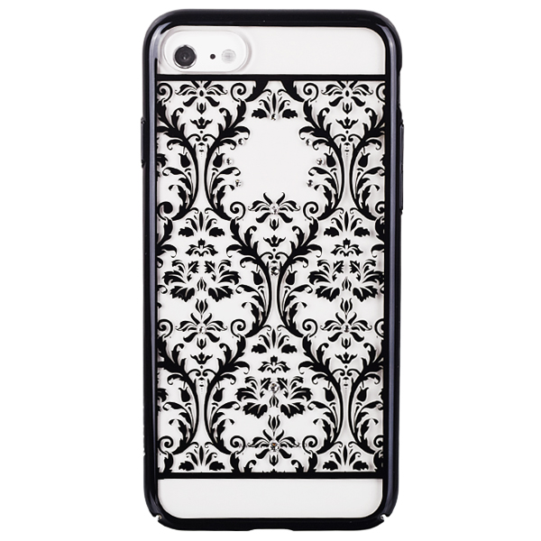 

Накладка для iPhone 7/iPhone 8 пластик Devia Crystal Baroque Чорний, Crystal Baroque iPhone 7