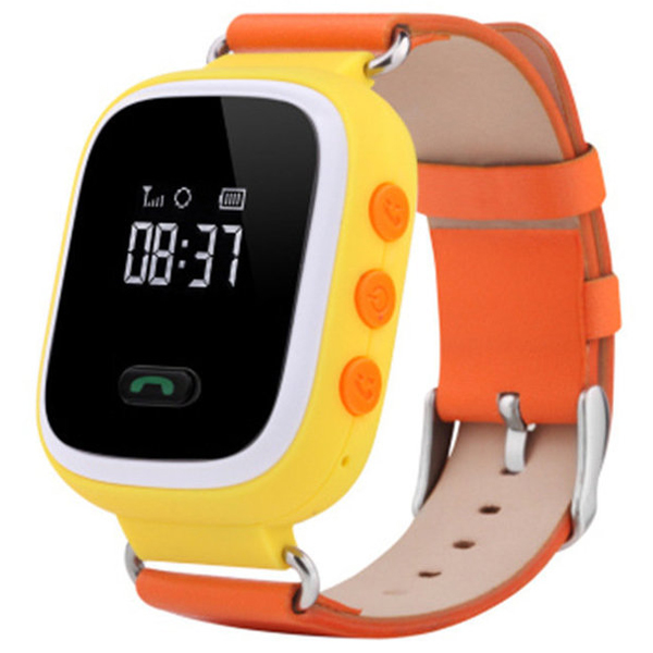 

Смарт-годинник дитячий Smart Baby Watch Q90 Yellow (з можливістю здійснення дзвінків, Q90 GPS Yellow