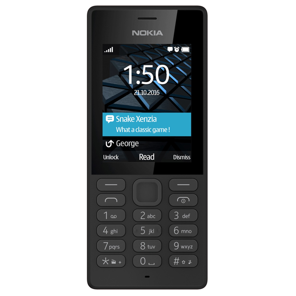 

Мобільний телефон Nokia 150 Dual Sim Black, 150 Dual Sim