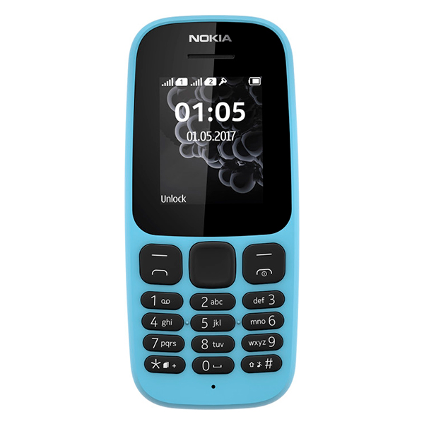 

Мобільний телефон Nokia 105 NEW Blue, 105 NEW