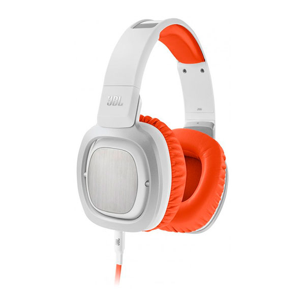 

Навушники накладні провідні з мікрофоном JBL On-Ear Headphone J88i White/Orange, JBL On-Ear Headphone J88i W/O