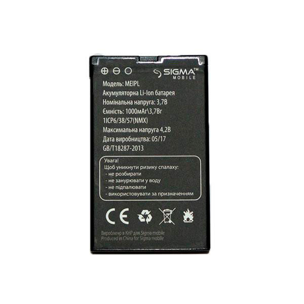 

Акумулятор Sigma Comfort 50 mini4 1000 mAh, Comfort 50 (1000 mAh)